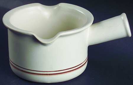 Country Cupboard Brown Gravy Boat