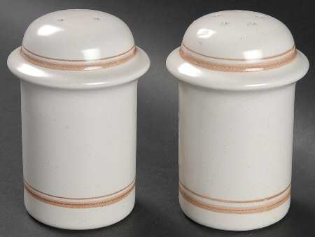 Country Cupboard Brown Salt & Pepper Set