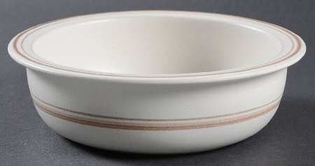 Country Cupboard Brown Rim Soup Bowl