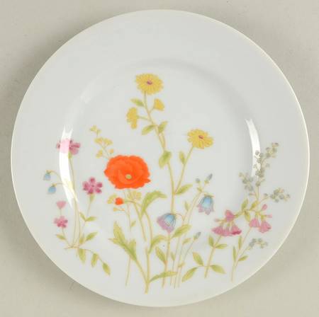 English Garden Salad Plate
