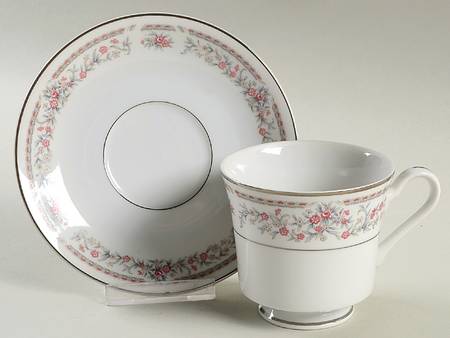 Regency Footed Cup & Saucer Set
