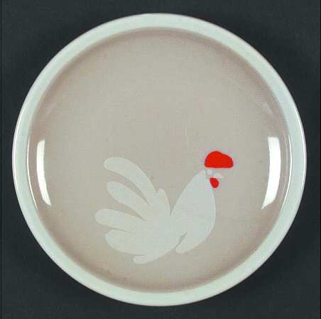 Rooster & Hen Salad Plate