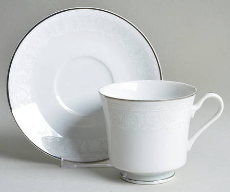 Victoria Footed Cup & Saucer Set