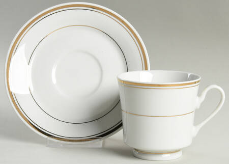Classic Elegance Footed Cup & Saucer Set