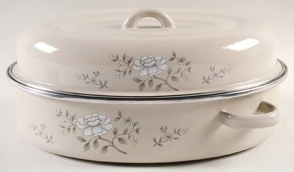 JMP5 Oval Covered Metal Roaster