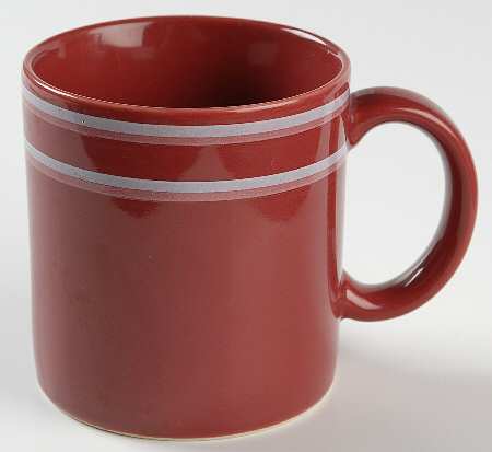 Chromatics Maroon Mug