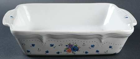 Provincial Bouquet 10" Square Baker