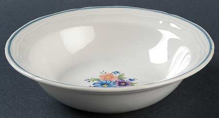 Provincial Bouquet Coupe Cereal Bowl