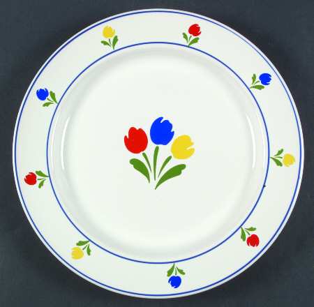 Tulip Tyme 12" Chop Plate (Round Platter)