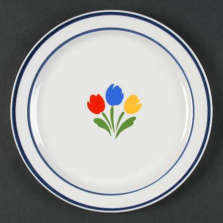 Tulip Tyme Luncheon Plate
