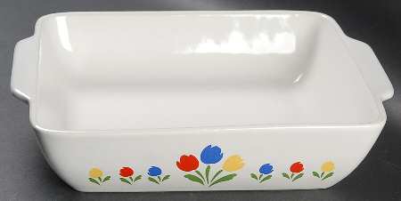 Tulip Tyme 10" Square Baker