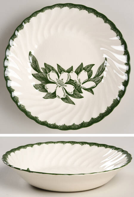 Forest Dogwood Coupe Soup Bowl