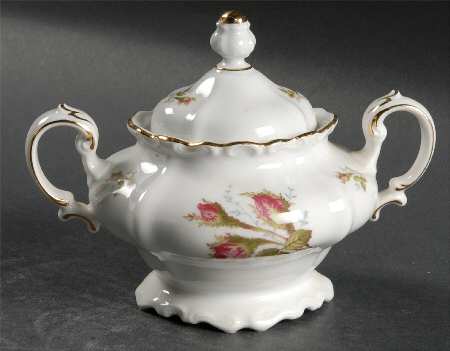 Antoinette Sugar Bowl & Lid