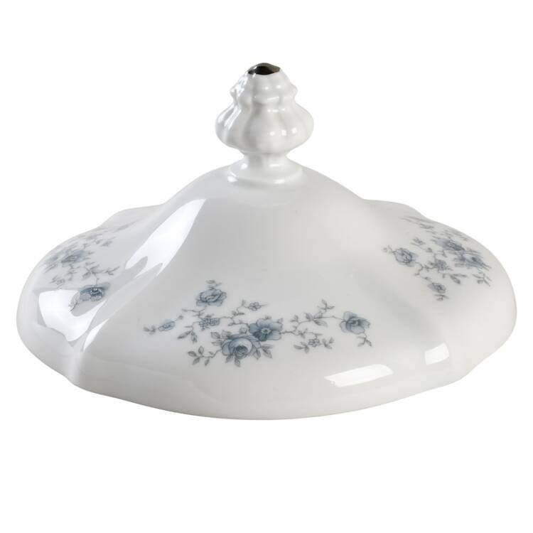 Blue Garland (Bavaria Backstamp) Lid for Round Vegetable