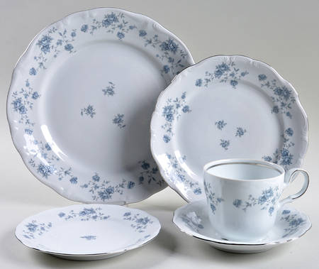 Blue Garland (Thailand Traditions) 5 Piece Place Setting
