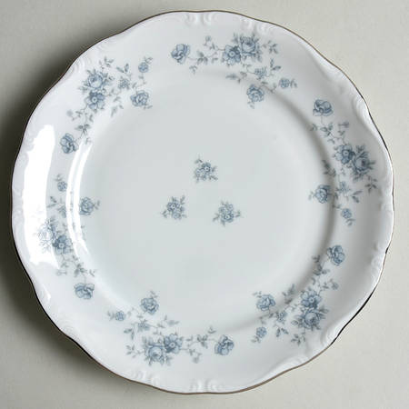 Blue Garland (Thailand Traditions) Salad Plate