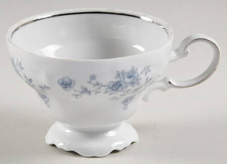 Blue Garland (Thailand Traditions) Footed Cup