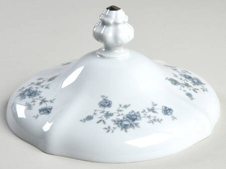 Blue Garland (Thailand Traditions) Lid for Round Vegetable