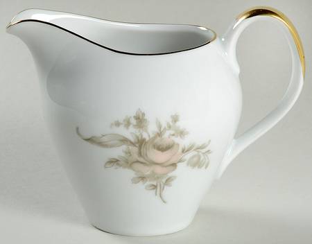 Brown Rose Creamer