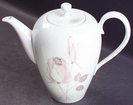 Cinnamon Rose Coffee Pot & Lid