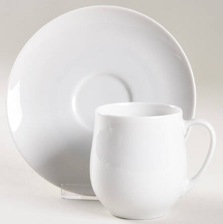 Constance Flat Cup & Saucer Set