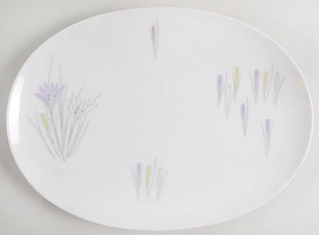Crocus 12" Oval Serving Platter