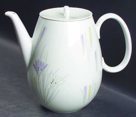 Crocus Coffee Pot & Lid