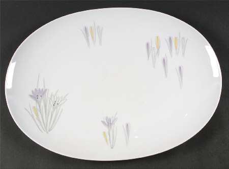 Crocus 15" Oval Serving Platter