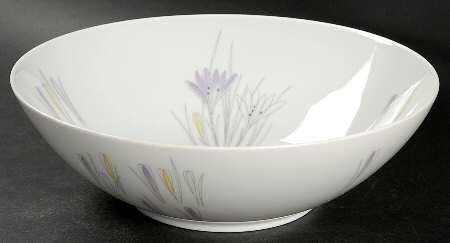 Crocus 8" Round Vegetable Bowl