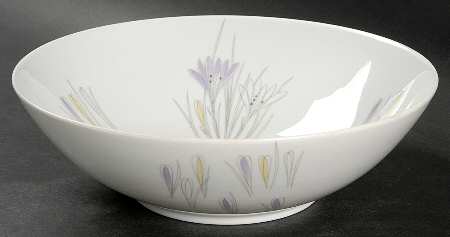 Crocus 8" Round Vegetable Bowl