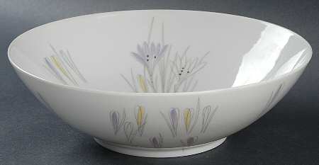 Crocus 9" Round Vegetable Bowl