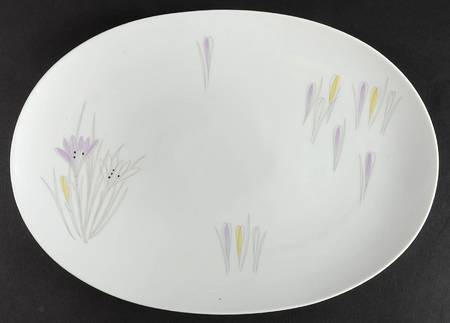 Crocus 13" Oval Serving Platter
