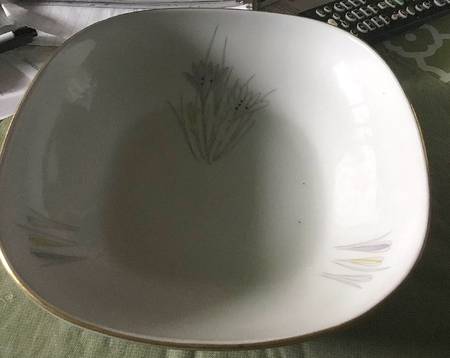 Crocus 9" Square Vegetable Bowl