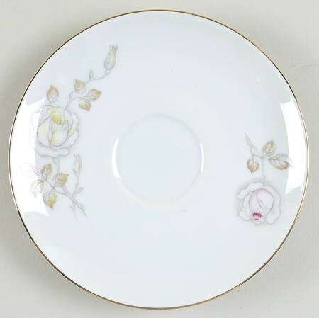 Dawn Rose Saucer