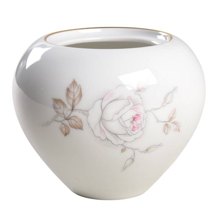 Dawn Rose Sugar Bowl No Lid by Johann Haviland