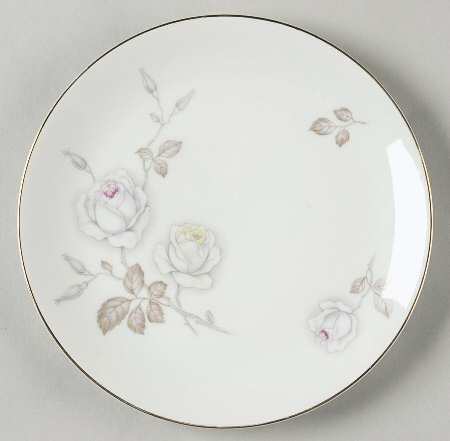 Dawn Rose Salad Plate