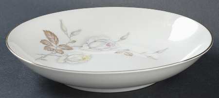 Dawn Rose Coupe Soup Bowl by Johann Haviland