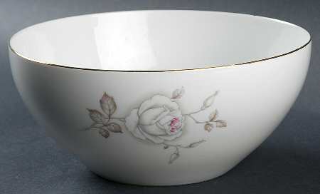 Dawn Rose 7" Round Vegetable Bowl