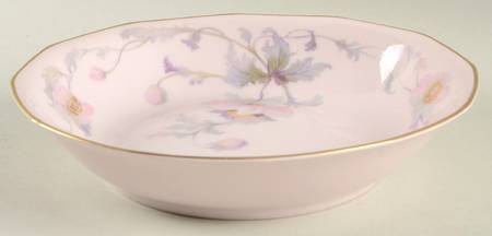 Dogwood (Gold Trim) Coupe Soup Bowl