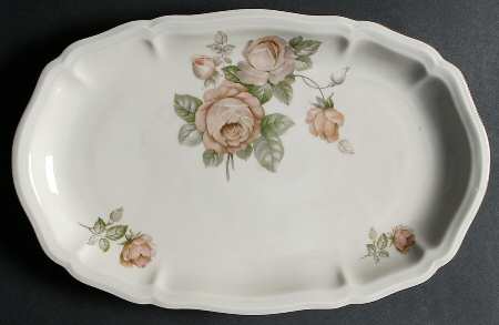 E428 13" Oval Serving Platter