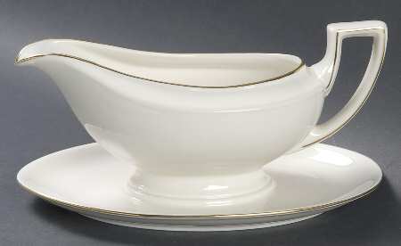 Elegance Gravy Boat with Attached Underplate by Johann Haviland
