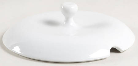 Eva White Lid for Round Vegetable