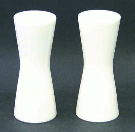 Eva White Salt & Pepper Set