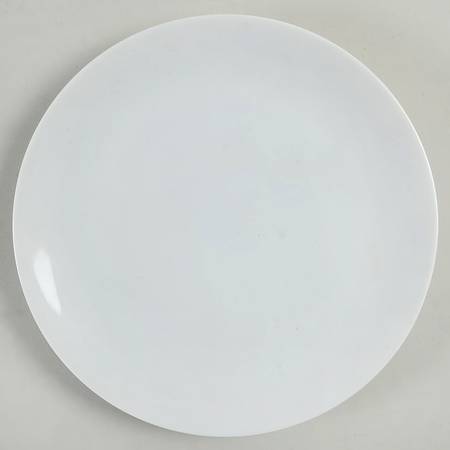 Eva White Salad Plate