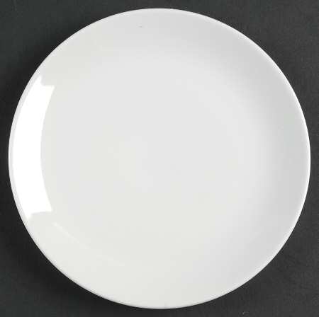 Eva White Bread & Butter Plate