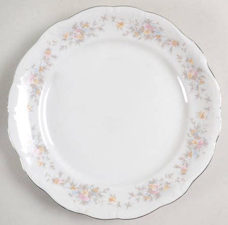 Floral Splendor Salad Plate
