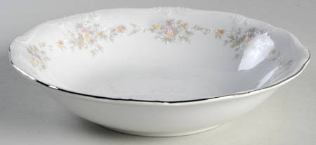 Floral Splendor Coupe Soup Bowl