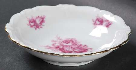 French Rose Fruit/Dessert (Sauce) Bowl