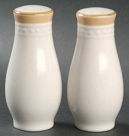 Golden Band Salt & Pepper Set