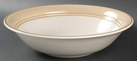 Golden Band 9" Round Vegetable Bowl